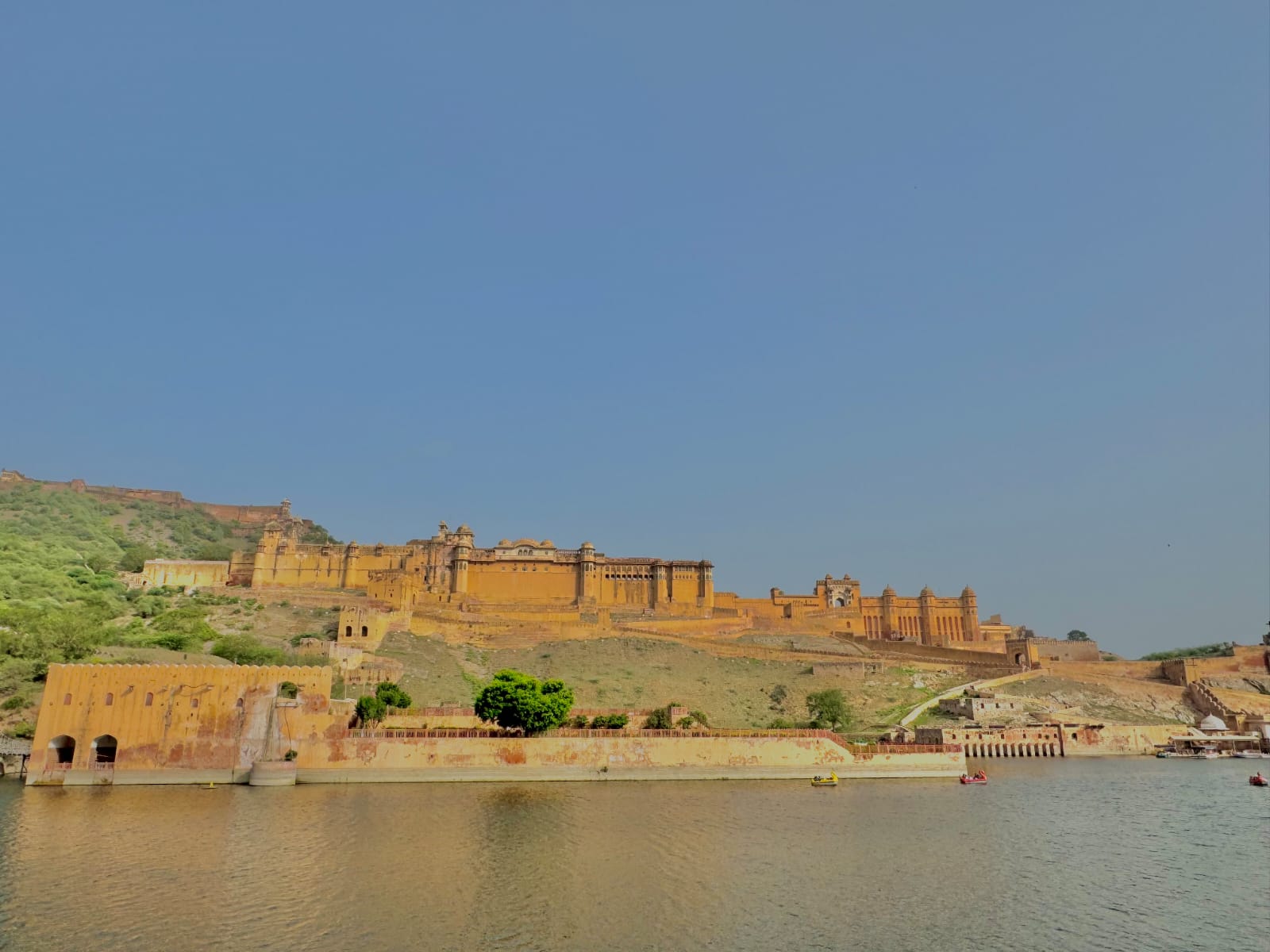 Amber Fort at golden hour, Jaipur